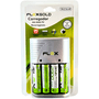 CARREGADOR DE PILHAS FLEX AA/AAA/9V C/4 AA 2900MAH FXC164P