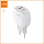 Carregador USB-C/USB-A 20W Turbo Kaidi KD106S Branco