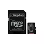 Cartão de Memória microSDXC Kingston Canvas Select Plus 128GB Classe 10 UHS-I A1 V10 C/Adaptador SD