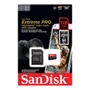 Cartão De Memória Micro SD 128GB Extreme Pro C/Adaptador SanDisk SDSQXCD-128G-GN6MA