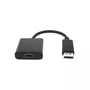 Conversor Adaptador DisplayPort para HDMI Fêmea Preto