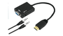 CONVERSOR HDMI M/VGA F 15CM C/AUDIO P2