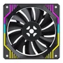 Cooler p/ Gabinete Fortrek Frosty Rainbow 120mm Preto