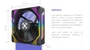 Cooler p/ Gabinete Fortrek Frosty Rainbow 120mm Preto