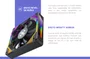 Cooler p/ Gabinete Fortrek Frosty Rainbow 120mm Preto