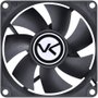 COOLER P/GABINETE 80X80X25MM 12V CF80 PRETO
