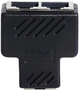 Emenda Divisora RJ45 LA-E20 – Conexão Estável, Compacta e Fácil de Usar – Preto