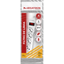 Filtro de Linha Megatron, 4 Tomadas, Bivolt, 1m - Branco