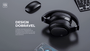 Fone de Ouvido Bluetooth H630BT, Versão 5.3, Som Estéreo, Design Leve – Preto