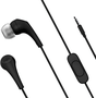 Fone de Ouvido Earbuds 2-S, P2, 1,2m, com Microfone, Isolamento de Ruído - Preto