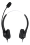 FONE DE OUVIDO HEADSET CORP DUO USB TELEMARKETING VK500 PRETO