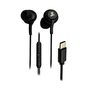 FONE DE OUVIDO USB TIPO C 1,2M AURICULAR C/MICROFONE 0430040 PRETO