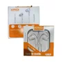 Fone De Ouvido P2 C/Microfone Kaidi KD728 Branco