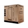 GABINETE C3TECH ATX MICRO COM FONTE 200W OFFICE MT-34BK PRETO
