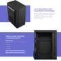 Gabinete ATX Office Fortrek GO12 Compact Preto
