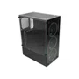 Gabinete Gamer c/3 Coolers Frontais e Painel de Vidro Preto CG10W5 Elite