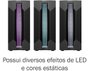 Gabinete Gamer CG-01A9 Bifrost 6 Led Rgb Preto CG01A9RH001 - KMEX