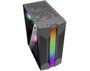 Gabinete Gamer CG-01A9 Bifrost 6 Led Rgb Preto CG01A9RH001 - KMEX