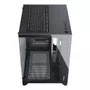 GABINETE GAMER CLARITY LATERAL VIDRO PRETO