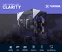 GABINETE GAMER CLARITY LATERAL VIDRO PRETO