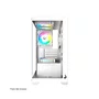 Gabinete Gamer Crystal Glass Mid Tower USB 2.0 + 3.0 S/Fan Branco Rise Mode RM-CA-CY-01-FW
