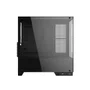 Gabinete Gamer Frontal e Lateral em Vidro PCYES ForceField TWR Black Vulcan GFFTWRBV