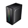 Gabinete Gamer Vinik SG26 Preto C/LED RGB SG26ACBK