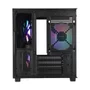 Gabinete Gamer Vidro Temperado c/3 Fans G-Cube Preto GGGCVBK