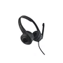 Headset c/ Microfone USB 2m Office Fortrek HBS102 Preto