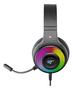 HEADSET GAMER HAVIT 2XP2 H2042D WINDOWS/PLAYSTATION/XBOX/ANDROID E IOS PRETO RGB