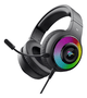 HEADSET GAMER HAVIT 2XP2 H2042D WINDOWS/PLAYSTATION/XBOX/ANDROID E IOS PRETO RGB