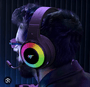 HEADSET GAMER HAVIT 2XP2 H2042D WINDOWS/PLAYSTATION/XBOX/ANDROID E IOS PRETO RGB