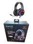 HEADSET GAMER HAVIT 2XP2 H2042D WINDOWS/PLAYSTATION/XBOX/ANDROID E IOS PRETO RGB