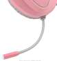 Fone Headset Gamer Chroma, USB 7.1, RGB, Rosa - Gh804