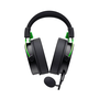 Headset Gamer H2030E, P3 3,5mm, Microfone Destacável, Som Imersivo, Compatível com PS4/PS5/Xbox – Preto/Verde