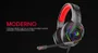 Headset Gamer P2 Redragon Medea H280 RGB Preto