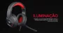 Headset Gamer P2 Redragon Medea H280 RGB Preto