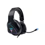 HEADSET GAMER USB 2M NIGHT MOUNT PRETO LED RAINBOW
