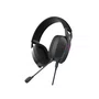 Headset Gamer USB Surround Nowy Black Vulcan RGB Microfone Destacável PCYES HGNW40BV