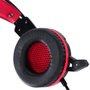 Headset Gaming Taranis V2 P2 com Microfone - Preto/Vermelho - Vinik