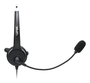 Headset USB UNO VK400, Cabo 1,6m, Áudio Claro e Conforto para Uso Prolongado – Preto