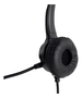 Headset USB UNO VK400, Cabo 1,6m, Áudio Claro e Conforto para Uso Prolongado – Preto