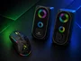 Kit Gamer: Mouse Fortrek Wireless  Striker Air, Caixa de Som Black Hawk