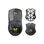 Kit Gamer: Mouse Fortrek Wireless  Striker Air, Caixa de Som Black Hawk