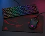 Kit Gamer: Mouse Ranger Basic, Teclado Membrana Netherbane, Mouse Pad 600X300MMX3MM