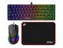 Kit Gamer teclado 10876, mouse 9625 e mouse pad 8379