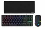 Kit Gamer: Teclado Fortrek Fearless 80 TKL, Mouse Crusader RGB, Mousepad Speed MPG104