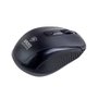 Kit Teclado e Mouse Sem Fio 1600DPI Wireless Receptor USB ABNT2 Preto - Kross Elegance