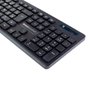 Kit Teclado e Mouse Sem Fio 1600DPI Wireless Receptor USB ABNT2 Preto - Kross Elegance