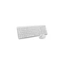 Kit Teclado e Mouse Sem Fio Logitech MK250 Branco